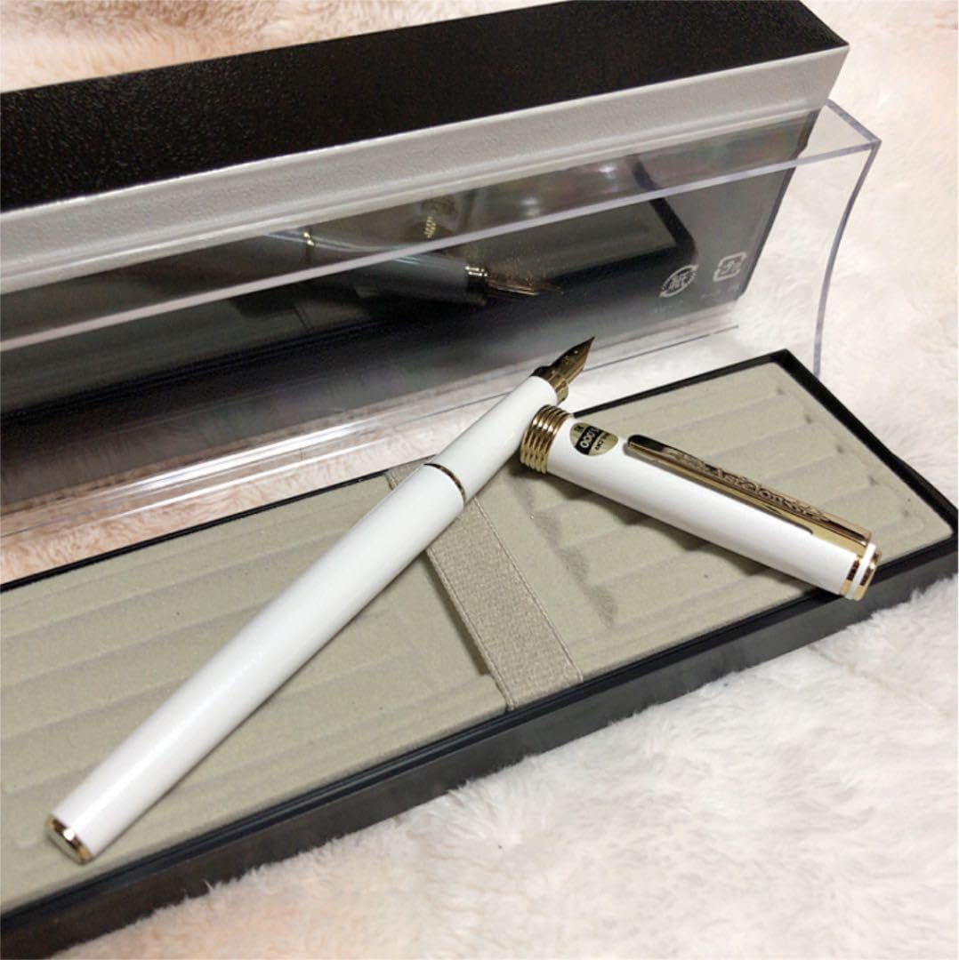 ☆廃盤品 未使用 セーラー 万年筆 Astelon ホワイト 白 字幅 細字☆ 廃盤品 セーラー 万年筆 Astelon ホワイト 白 字幅 細字